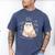 Ragdoll Cat Anatomy Cute Pet Mom Dad Cream Bicolor Men's Comfort Colors T-Shirt Blue Jean