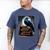 Raven On A Stack Of Books Wisdom Of Odin Men's Comfort Colors T-Shirt Blue Jean