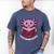 I Read Banned Books Axolotl Reading Men's Comfort Colors T-Shirt Blue Jean