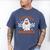 Read More Books Cute Ghost Reading Book Teacher Halloween Men's Comfort Colors T-Shirt Blue Jean