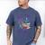 Read More Books Floral Book Reader Art Reading Lover Quote Men's Comfort Colors T-Shirt Blue Jean