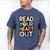 Read Your Heart Out Book Lover Quote Men Women Men's Comfort Colors T-Shirt Blue Jean