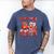 Read Your Heart Out Valentine Reading Book Girl Kid Teacher Men's Comfort Colors T-Shirt Blue Jean