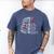 If You Can Read This Shirt I Was Forced To Put My Book Down Men's Comfort Colors T-Shirt Blue Jean