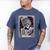The Reader Tarot Card Women Book Lover Librarian Read Men's Comfort Colors T-Shirt Blue Jean