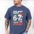Reading 67 Meme English Teacher Christmas Book Lover Men's Comfort Colors T-Shirt Blue Jean