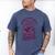 Reading Is My Favorite Sport Cat And Book Lover Women Men's Comfort Colors T-Shirt Blue Jean