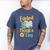 Reading Hobby Bookshelves Library Fueled By Books And Tea Men's Comfort Colors T-Shirt Blue Jean