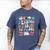 Reading Is Self-Care Book Lover Teacher Student Men Women Men's Comfort Colors T-Shirt Blue Jean