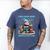 Reading Snow So Many Books Christmas Snow Little Time Men's Comfort Colors T-Shirt Blue Jean