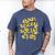 Retro Anti Social Club Bees Introvert Women Men Men's Comfort Colors T-Shirt Blue Jean