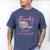 Retro Books Are My Love Language Valentine Book Lovers Men's Comfort Colors T-Shirt Blue Jean