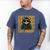 Retro Cat Daddy Style Animal For Men Women Kid Boy Girl Men's Comfort Colors T-Shirt Blue Jean