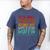 Retro Fathers Day Not Easy Being My Wifes Stud Muffin Dad Men's Comfort Colors T-Shirt Blue Jean