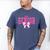 Retro Senior 2026 Class Of 2026 Coquette Pink Bow Graduation Men's Comfort Colors T-Shirt Blue Jean