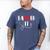 RN Nursing Student Graduation EaRNed It Men's Comfort Colors T-Shirt Blue Jean