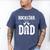 RockStar Dad Men's Comfort Colors T-Shirt Blue Jean