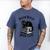 Salem Witch Book Club Bookish Halloween Cat Women Men's Comfort Colors T-Shirt Blue Jean
