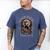 Salem Witch Book Club All Witches Welcome Spooky Halloween Men's Comfort Colors T-Shirt Blue Jean