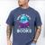 Save Earth It´s Only Planet With Books Reader Earth Day Men's Comfort Colors T-Shirt Blue Jean