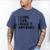 I Came I Saw I Made It Awkward Introvert Humor Quote Men's Comfort Colors T-Shirt Blue Jean