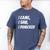 I Came I Saw Meme For Shy And Introvert People Men's Comfort Colors T-Shirt Blue Jean I Came I Saw Meme For Shy And Introvert People Men's Comfort Colors T-Shirt Blue Jean