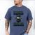 School Important But Hunting Is Importanter Dad Men's Comfort Colors T-Shirt Blue Jean