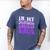 In My School Librarian Era Groovy Back To School Book Lover Men's Comfort Colors T-Shirt Blue Jean