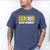 Senior 2018 Class President-School Colors Graduation Men's Comfort Colors T-Shirt Blue Jean