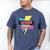 Senior 2022 Graduation Class Of 2022 Retro 90's Graduation Men's Comfort Colors T-Shirt Blue Jean