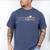 Senior 2023 American Flag USA Graduation Class Of 2023 Women Kids Men Men's Comfort Colors T-Shirt Blue Jean