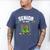 Senior 2025 Graduation Caterpillar For Kids Cute Coquette Men's Comfort Colors T-Shirt Blue Jean
