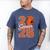 Senior Basketball Class Of 2026 Crew Basketball Graduation Men's Comfort Colors T-Shirt Blue Jean
