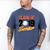 Senior Class Of 2019 Tshirt Graduation School Baseball Men's Comfort Colors T-Shirt Blue Jean