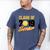 Senior Class Of 2019 Tshirt Graduation School Volleyball Men's Comfort Colors T-Shirt Blue Jean