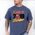 Senior Class Of 2019 Tshirt Graduation Students Football Men's Comfort Colors T-Shirt Blue Jean
