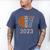 Senior Class Of 2023 Graduation Basketball Team Graduate Men's Comfort Colors T-Shirt Blue Jean