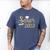 Senior Class Of 2023 Graduation Graduate Men's Comfort Colors T-Shirt Blue Jean