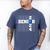 Senior Class Of 2024 Bowling First Day Of School Graduation Men's Comfort Colors T-Shirt Blue Jean