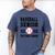 Senior Class Of 2025 Baseball Senior Night Graduation Party Men's Comfort Colors T-Shirt Blue Jean