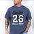 Senior Dance Mom Class Of 2026 Dancer Daughter Graduation Men's Comfort Colors T-Shirt Blue Jean