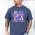 In My Senior Era Class Of 2025 Groovy Senior 2025 Graduation Men's Comfort Colors T-Shirt Blue Jean