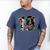 Senior Floral Class Of 2019 Shirt Graduation Idea Men's Comfort Colors T-Shirt Blue Jean