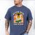 Senior Mom Class Of 2026 Daisy Flower Retro Graduation Men's Comfort Colors T-Shirt Blue Jean
