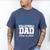 Senior Volleyball Dad Class Of 2025 Graduation Graduate Men's Comfort Colors T-Shirt Blue Jean