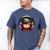 Serene Music Enthusiast With Headphones Introvert Cute Boy Men's Comfort Colors T-Shirt Blue Jean