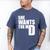 She Wants The MD Shirt Medical Graduation Doctor Men's Comfort Colors T-Shirt Blue Jean
