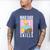 The Simpsons Father's Day Mad Dad Skills Homer Poster Men's Comfort Colors T-Shirt Blue Jean