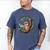 Sloth Reading a Book Lazy Sloth Bookworm Men's Comfort Colors T-Shirt Blue Jean