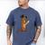 SmileteesGrad Cute Sea Otter Graduation T-Shirt Men's Comfort Colors T-Shirt Blue Jean